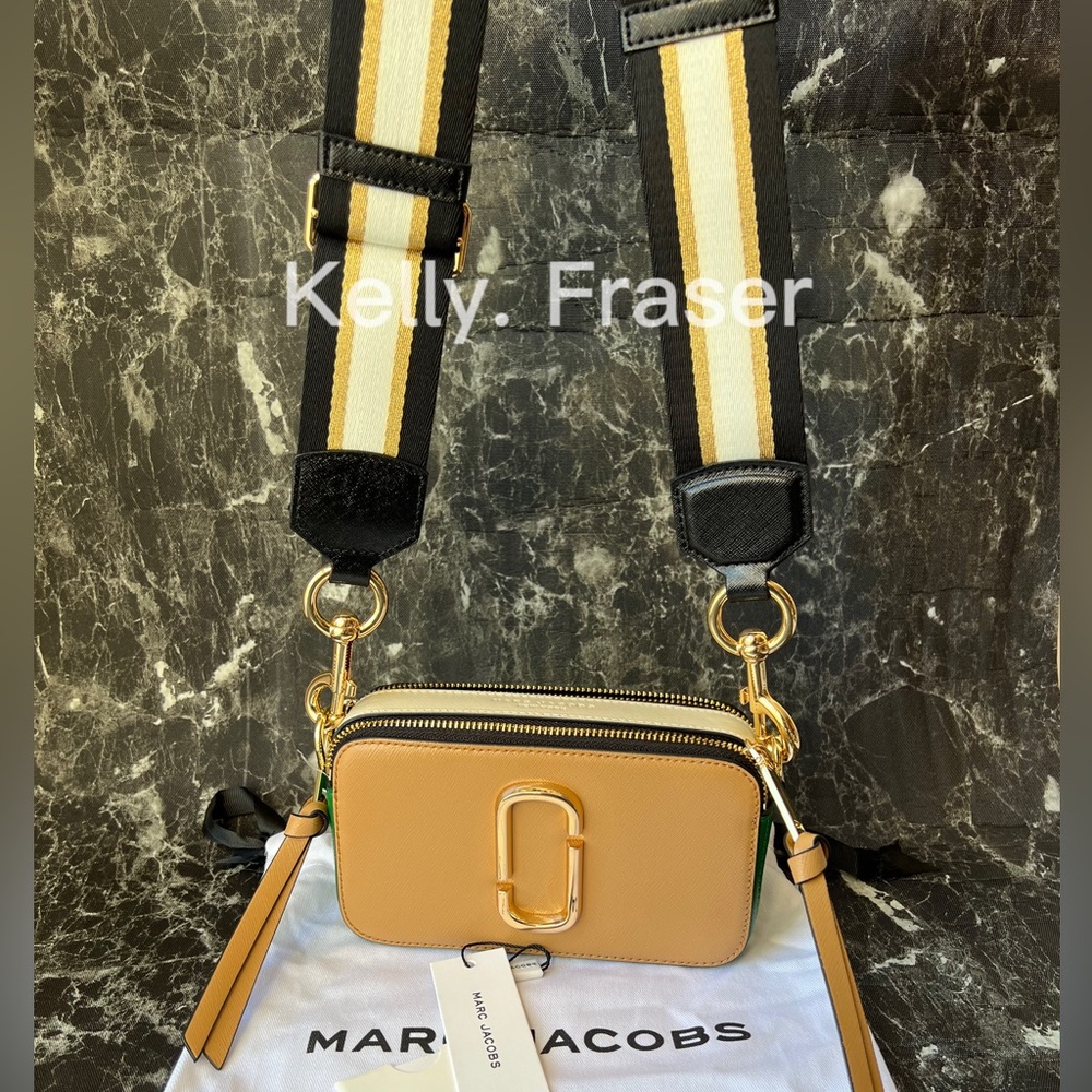 Marc Jacobs The Mixed Media Snapshot Crossbody Bag